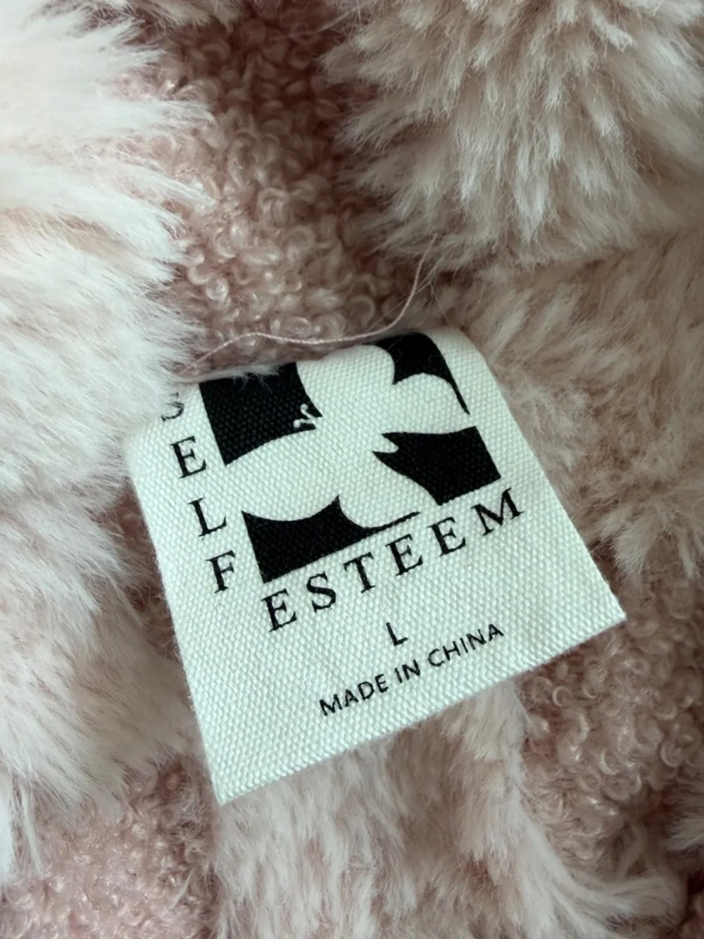Self Esteem Girls Warm Jacket size Youth Large